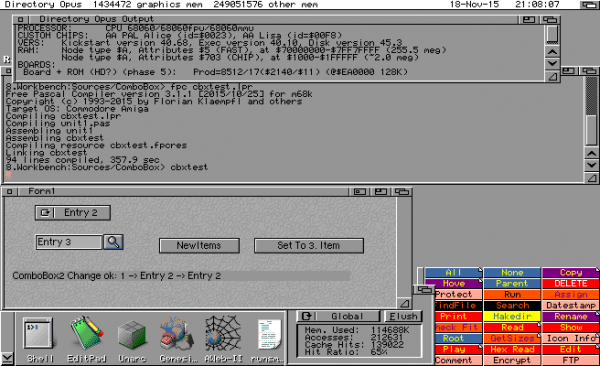 Compile a LCL program on a native Amiga